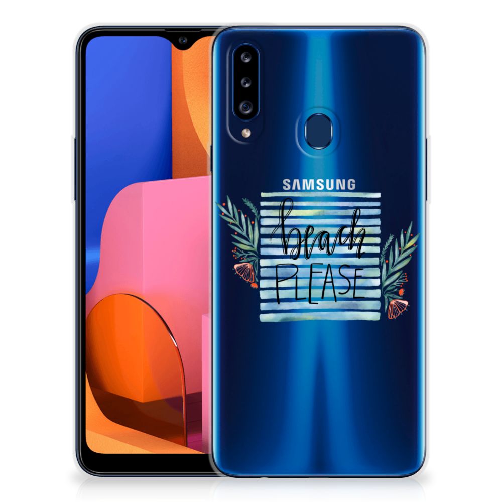 Samsung Galaxy A20s Telefoonhoesje met Naam Boho Beach B2C Telecom