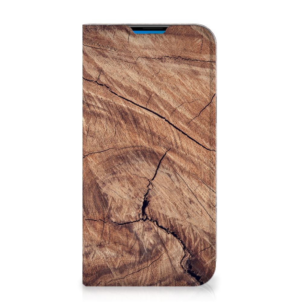iPhone 14 Pro Max Book Wallet Case Tree Trunk - B2C Telecom