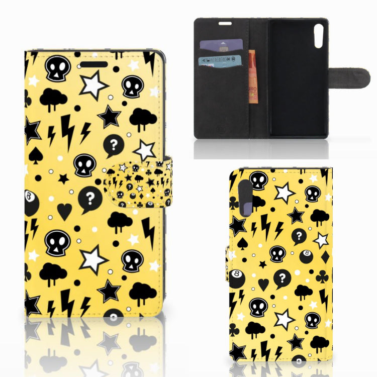 Telefoonhoesje met Naam Sony Xperia XZ | Sony Xperia XZs Punk Geel
