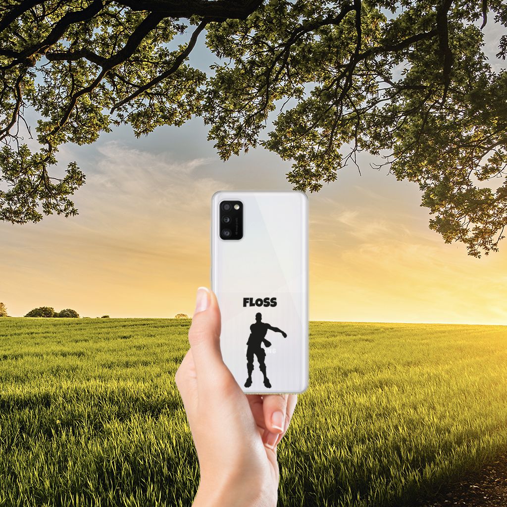 Samsung Galaxy A41 Telefoonhoesje met Naam Floss B2C Telecom