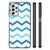 Samsung Galaxy A23 Back Case Zigzag Blauw B2C Telecom