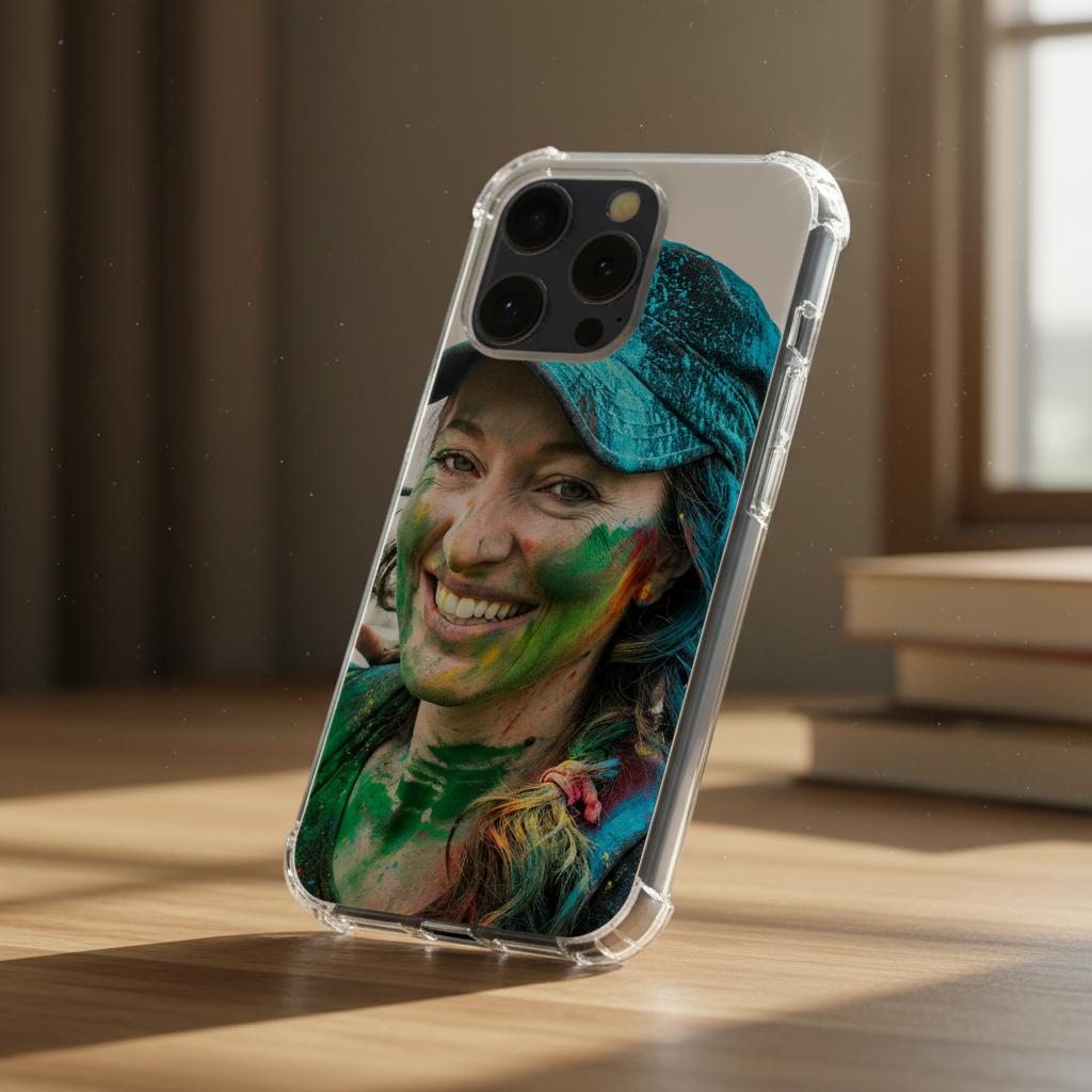 Anti-Shock Back Cover Hoesje Maken iPhone 16 Pro