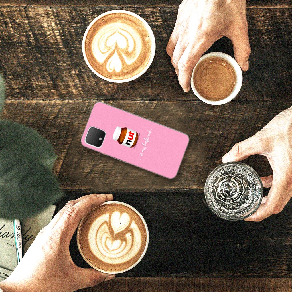 Google Pixel 4 Siliconen Case Nut Boyfriend B2C Telecom