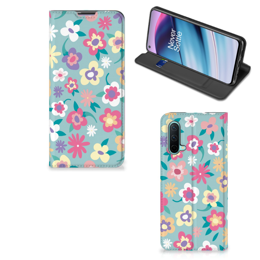 OnePlus Nord CE 5G Smart Cover Flower Power - B2C Telecom