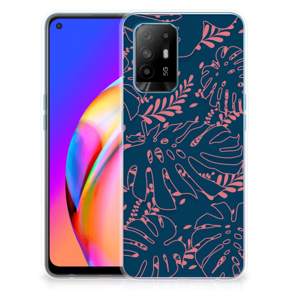 OPPO A94 5G | Reno5 Z TPU Case Palm Leaves B2C Telecom