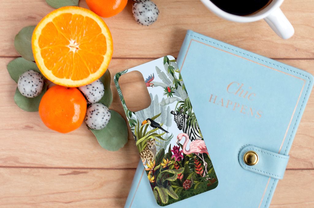 Dierenprint Telefoonhoesje voor Samsung Galaxy A23 Jungle B2C Telecom
