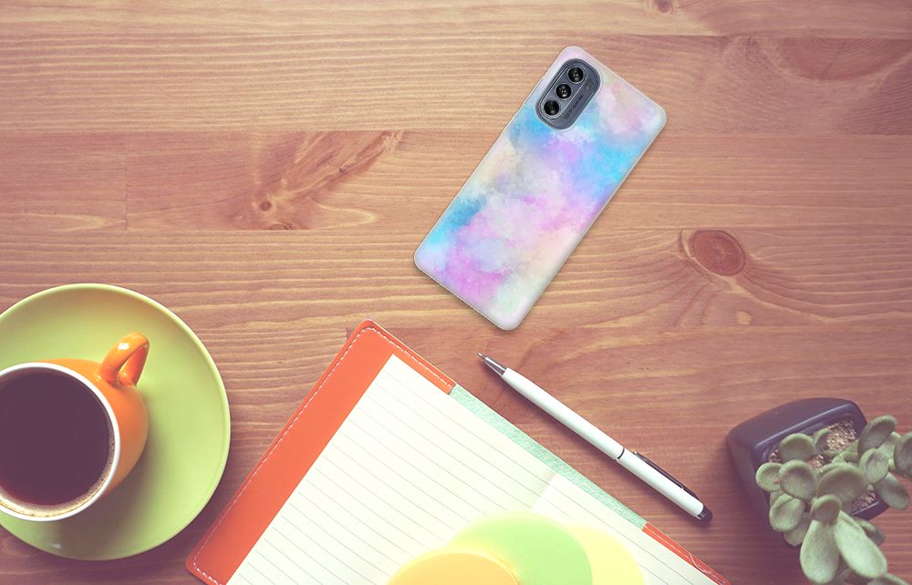 Hoesje maken Motorola Moto G62 5G Watercolor Light B2C Telecom