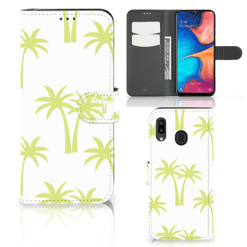 Samsung Galaxy A30 Hoesje Palmtrees