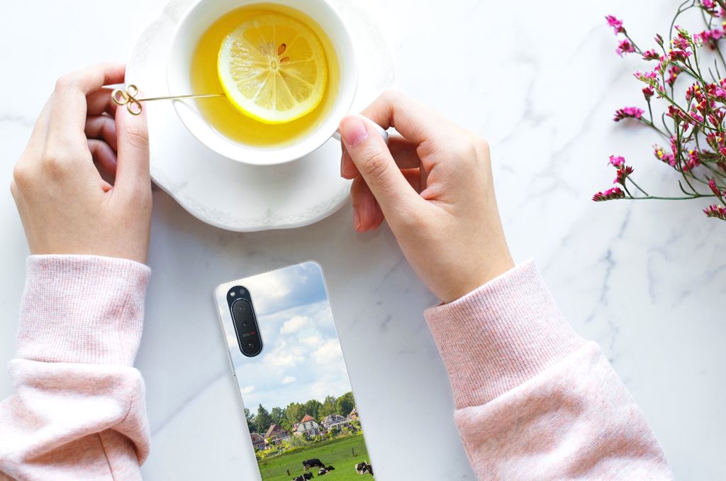 Sony Xperia 5II TPU Hoesje Koeien B2C Telecom