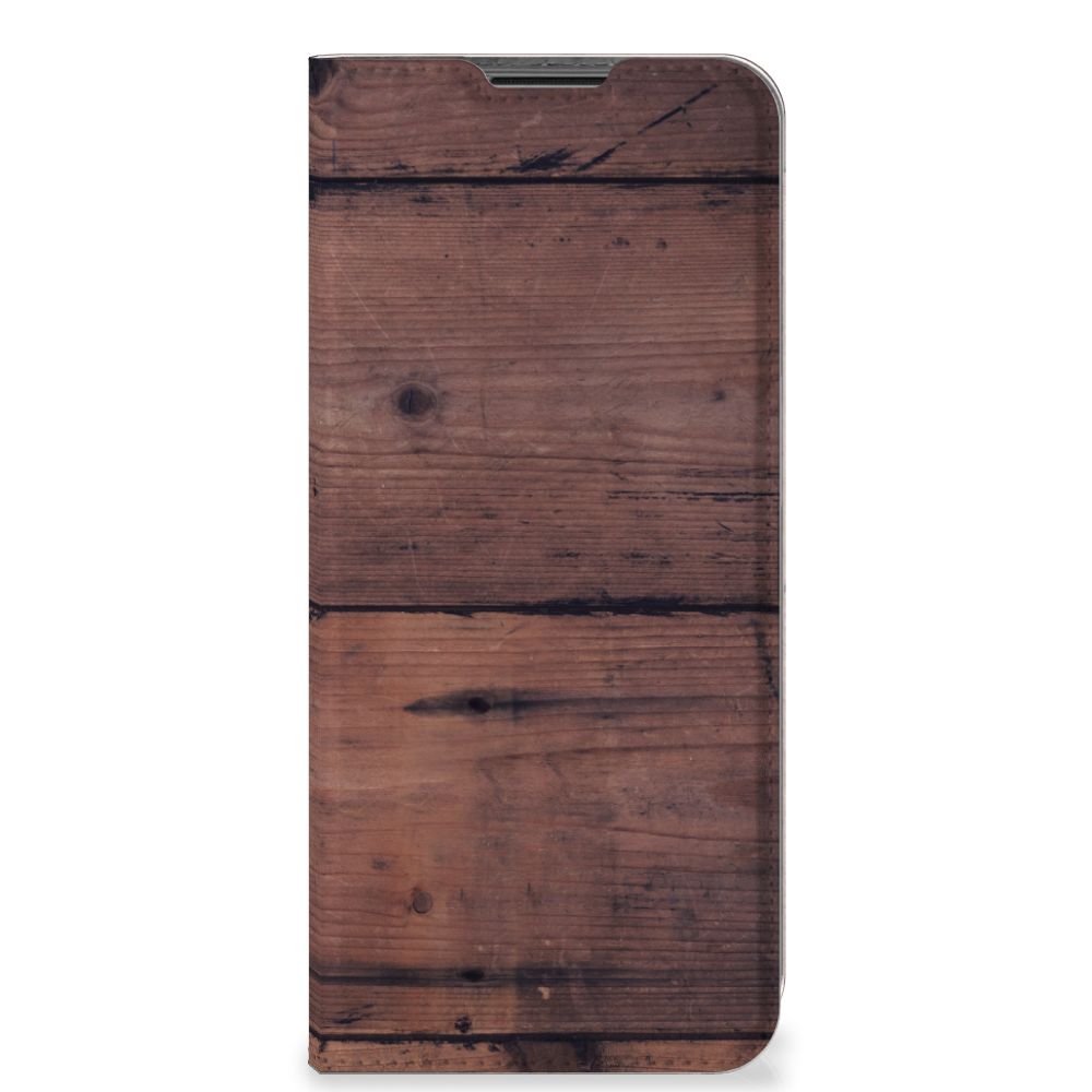 Nokia G50 Book Wallet Case Old Wood - B2C Telecom