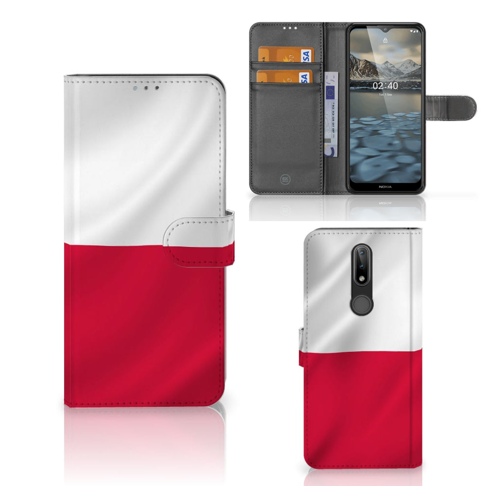 Nokia 2.4 Bookstyle Case Polen