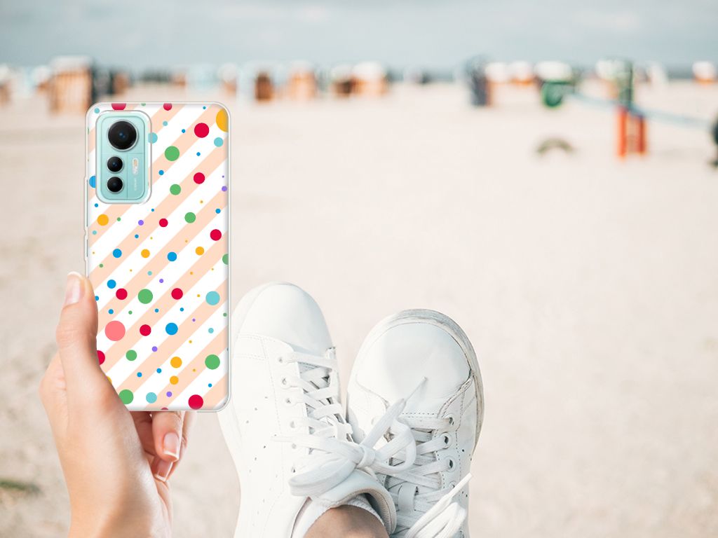Xiaomi 12 Lite TPU bumper Dots B2C Telecom