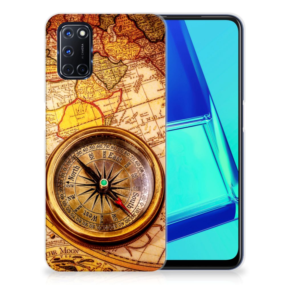 OPPO A52 | A72 Siliconen Back Cover Kompas