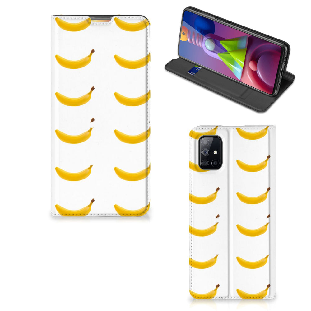 Samsung Galaxy M51 Flip Style Cover Banana