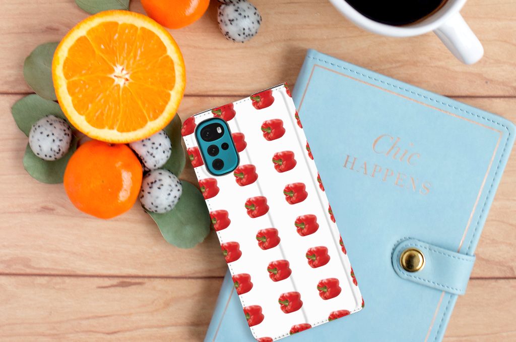 Motorola Moto G22 Flip Style Cover Paprika Red - B2C Telecom