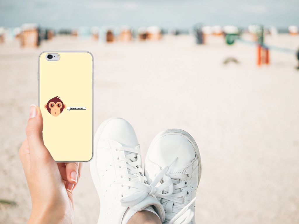 Apple iPhone 6 | 6s Telefoonhoesje met Naam Monkey