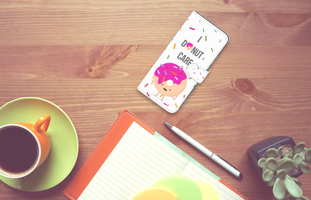 Nokia X30 Book Cover Donut Roze