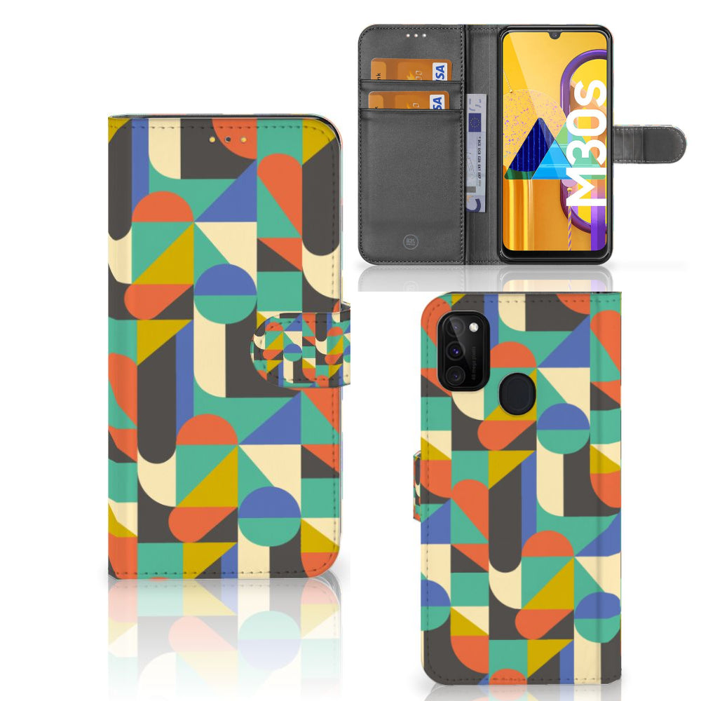 Samsung Galaxy M21 | M30s Telefoon Hoesje Funky Retro