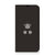 iPhone 13 Pro Magnet Case Gorilla met schattig gorilla ontwerp đĻ op een zwarte achtergrond.