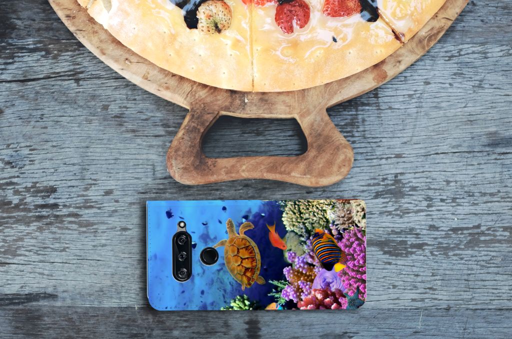 LG V40 Thinq Hoesje maken Vissen