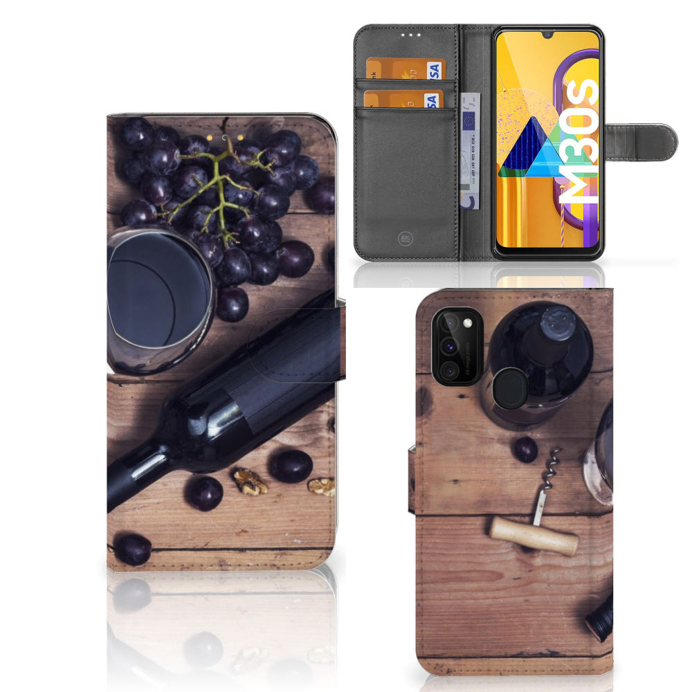 Samsung Galaxy M21 | M30s Book Cover Wijn