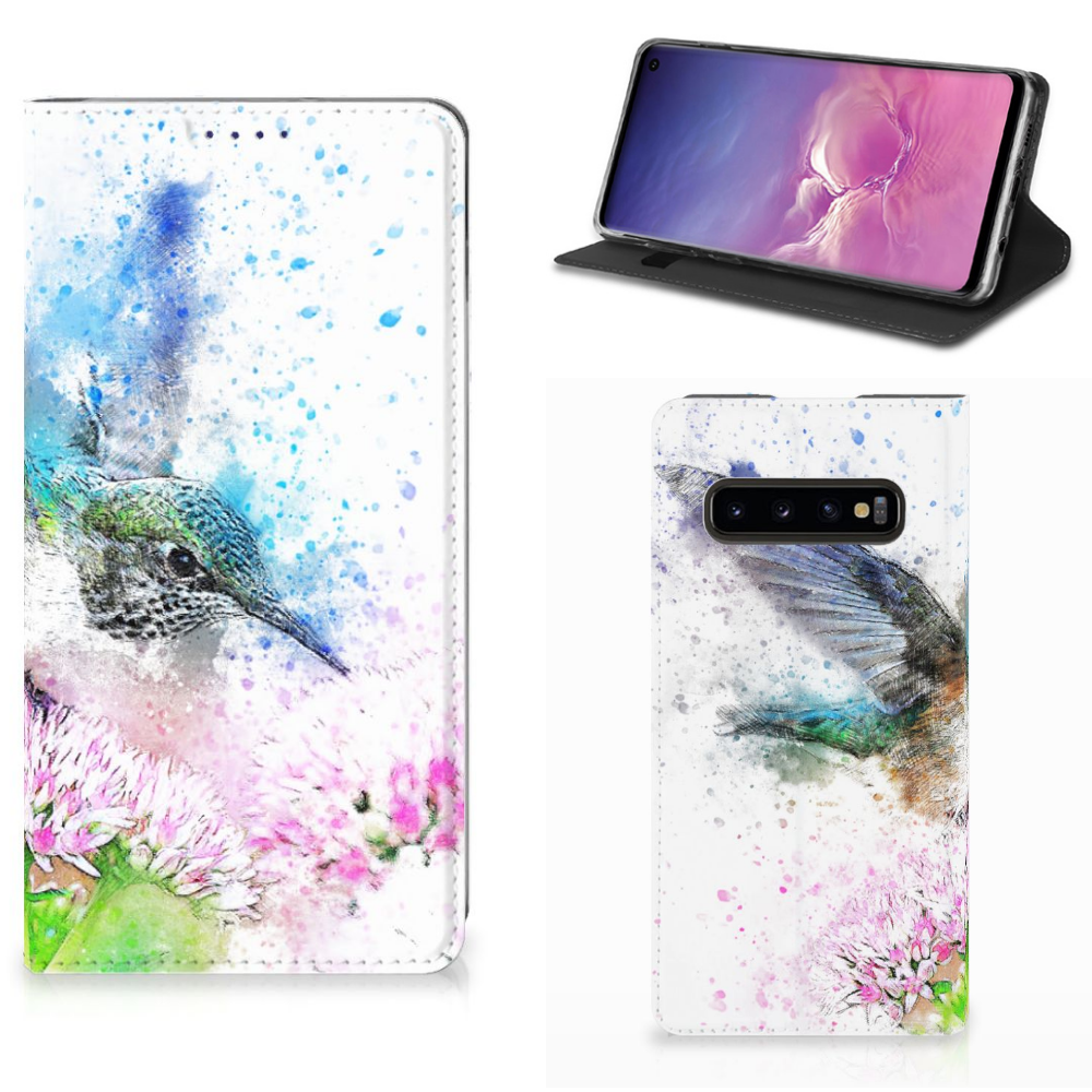 Bookcase Samsung Galaxy S10 Vogel
