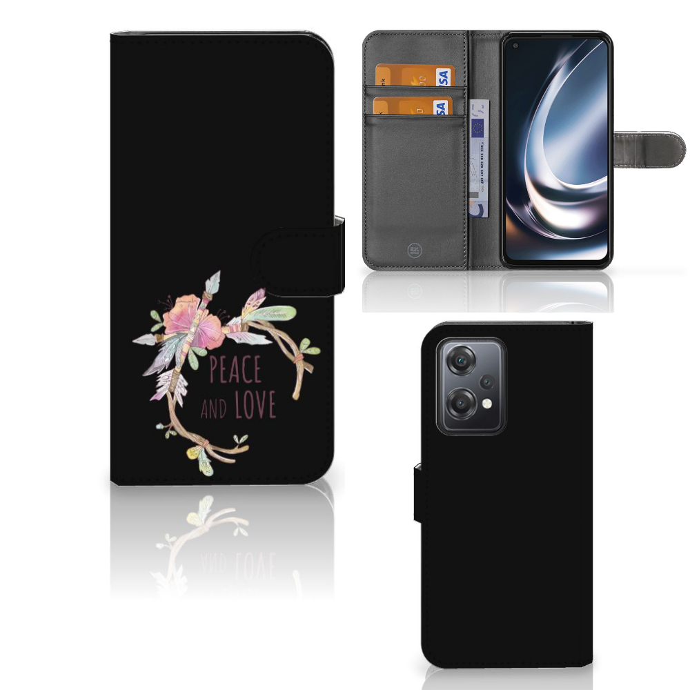 OnePlus Nord CE 2 Lite Leuk Hoesje Boho Text