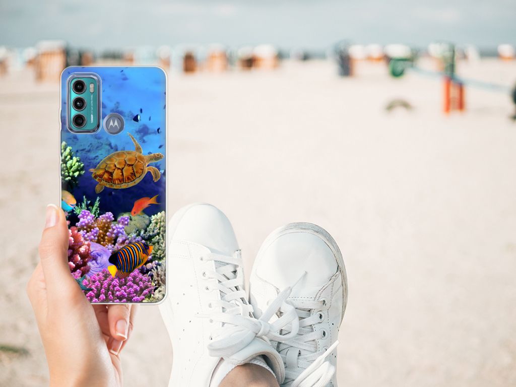 Motorola Moto G60 TPU Hoesje Vissen
