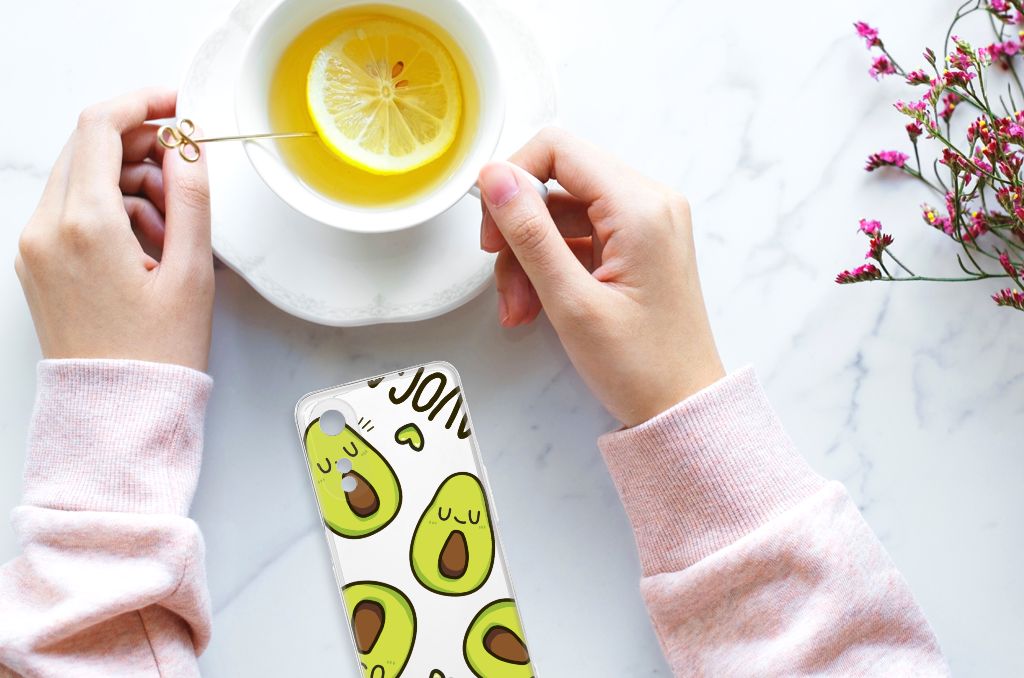 OPPO A78 5G | A58 5G Telefoonhoesje met Naam Avocado Singing