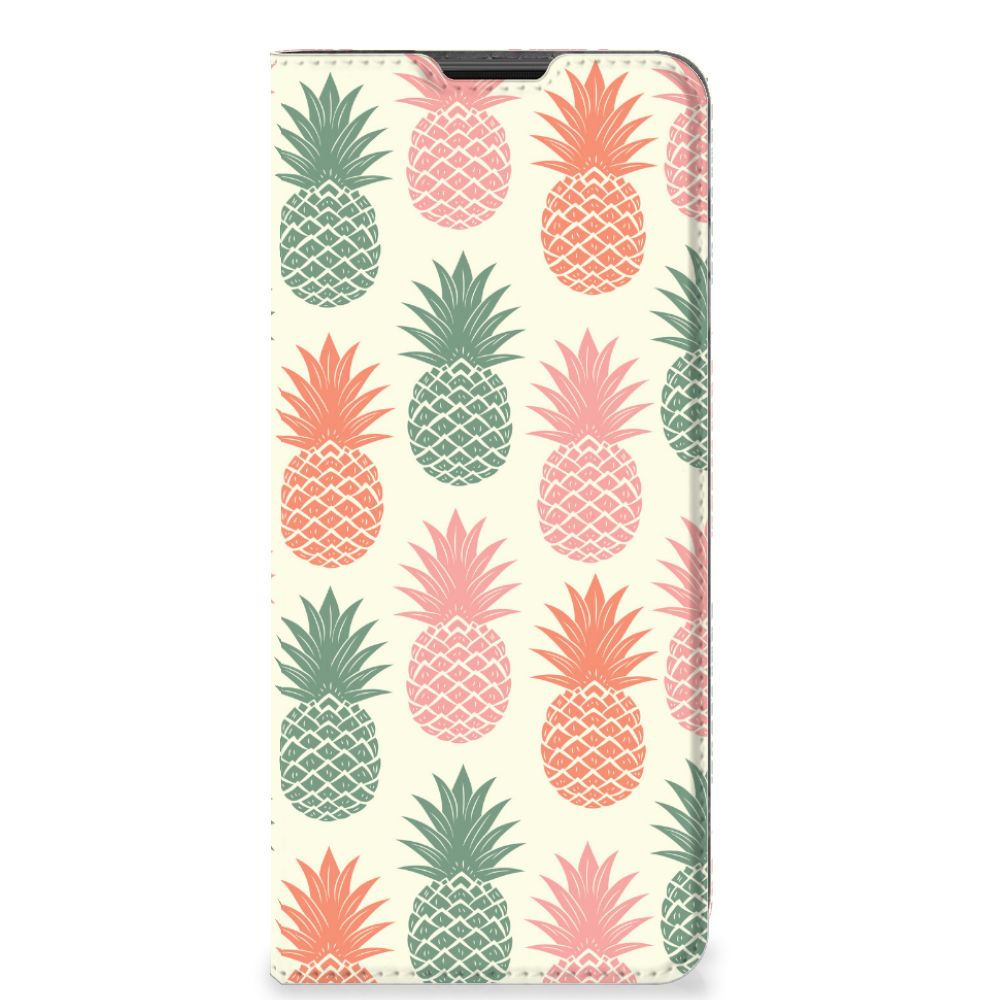 Motorola Moto G51 5G Flip Style Cover Ananas - B2C Telecom