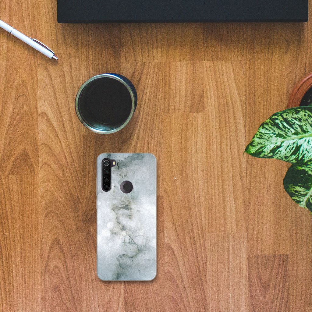 Hoesje maken Xiaomi Redmi Note 8T Painting Grey B2C Telecom