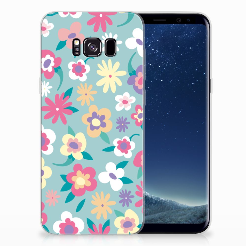 Samsung Galaxy S8 Plus TPU Case Flower Power