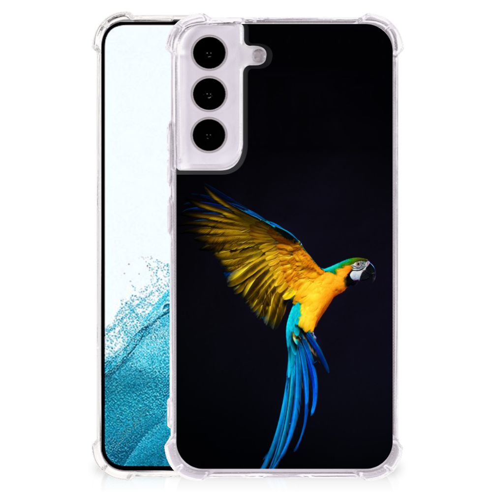 Samsung Galaxy S22 Case Anti-shock Papegaai