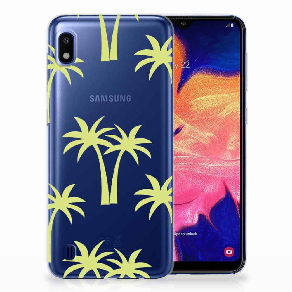 Samsung Galaxy A10 TPU Case Palmtrees