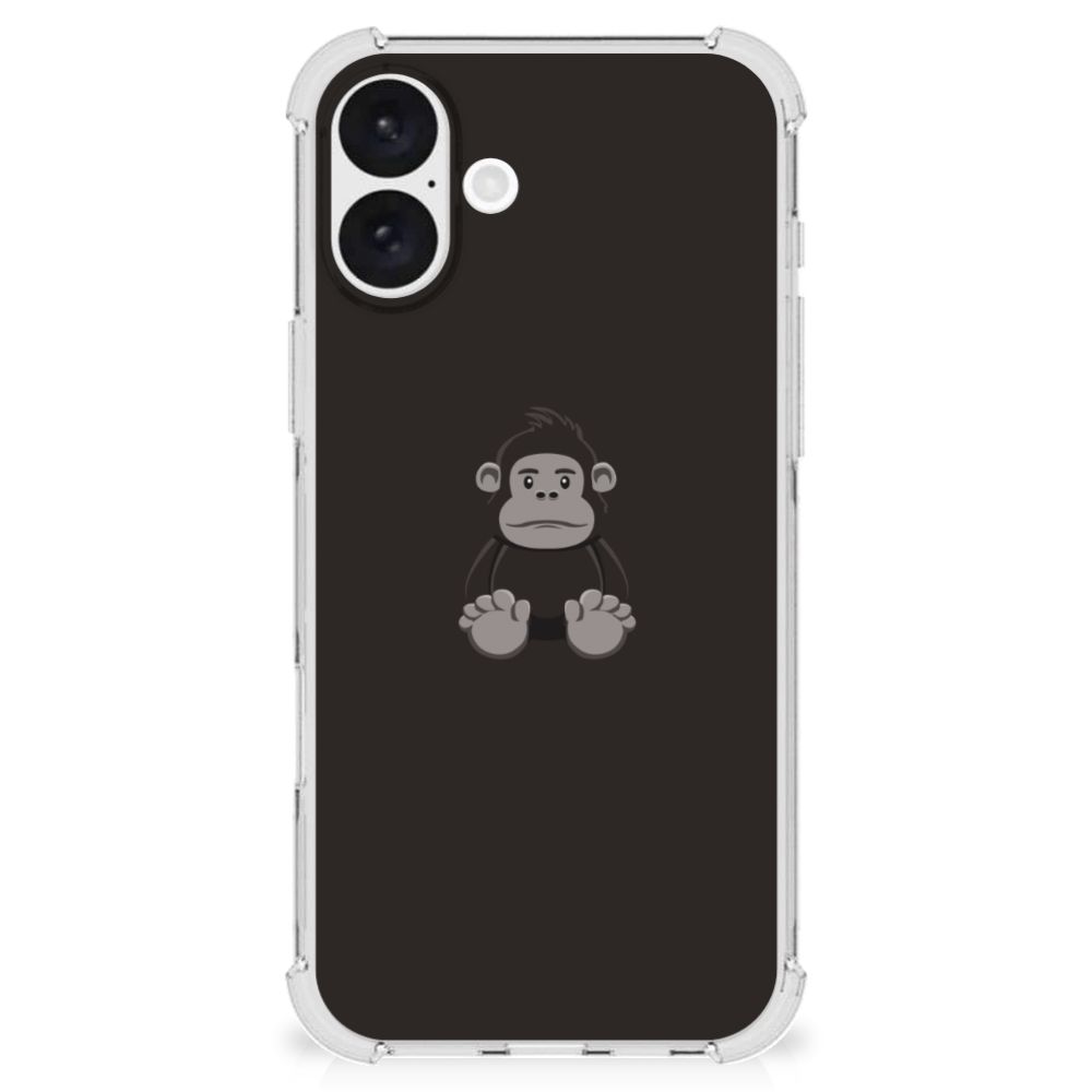 iPhone 16 Plus Stevig Bumper Hoesje Gorilla