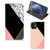 iPhone 12 Mini Stand Case Zwart Roze Vormen - B2C Telecom