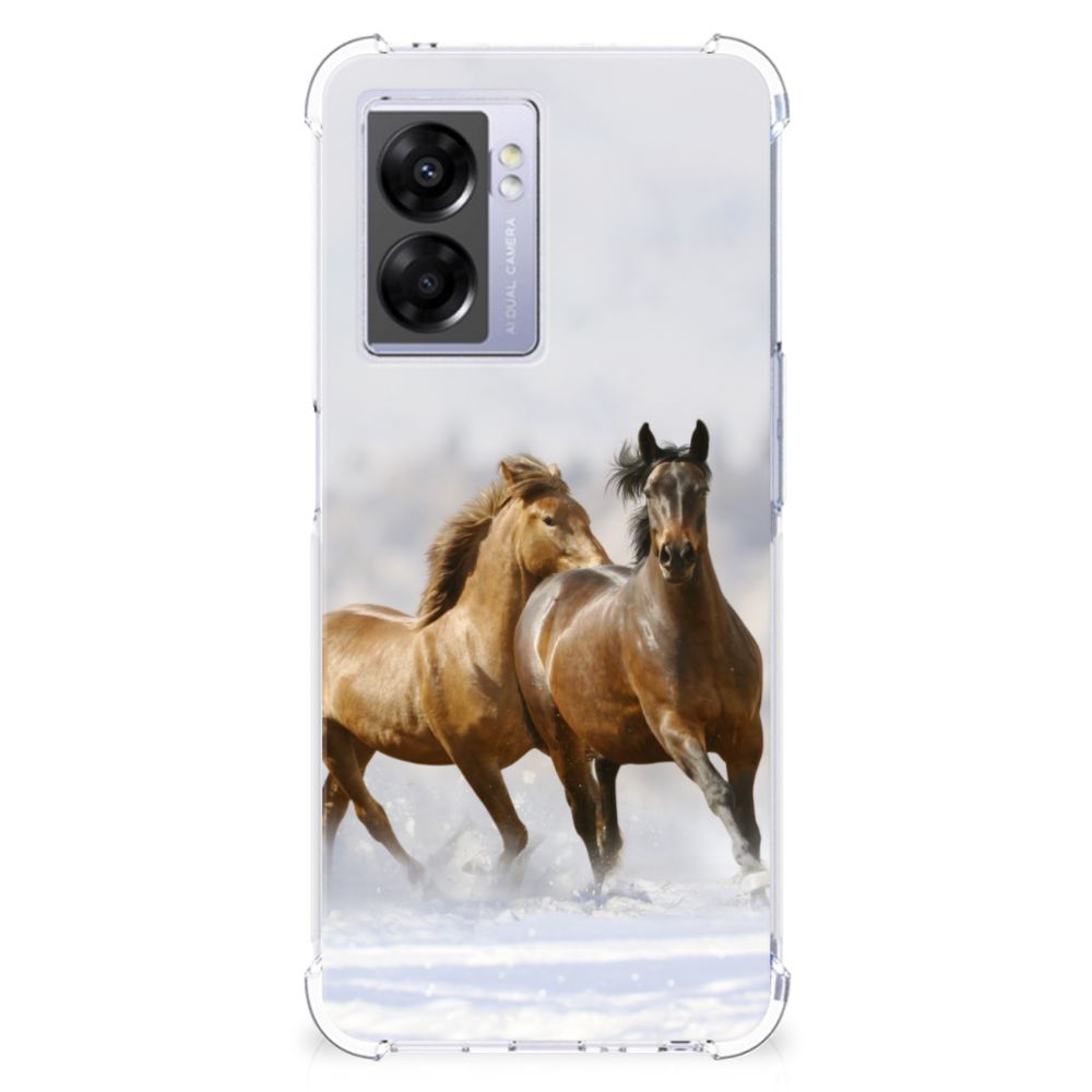OPPO A77 5G | A57 5G Case Anti-shock Paarden