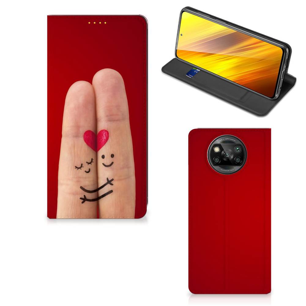 Xiaomi Poco X3 Pro | Poco X3 Hippe Standcase Liefde - Origineel Romantisch Cadeau - B2C Telecom