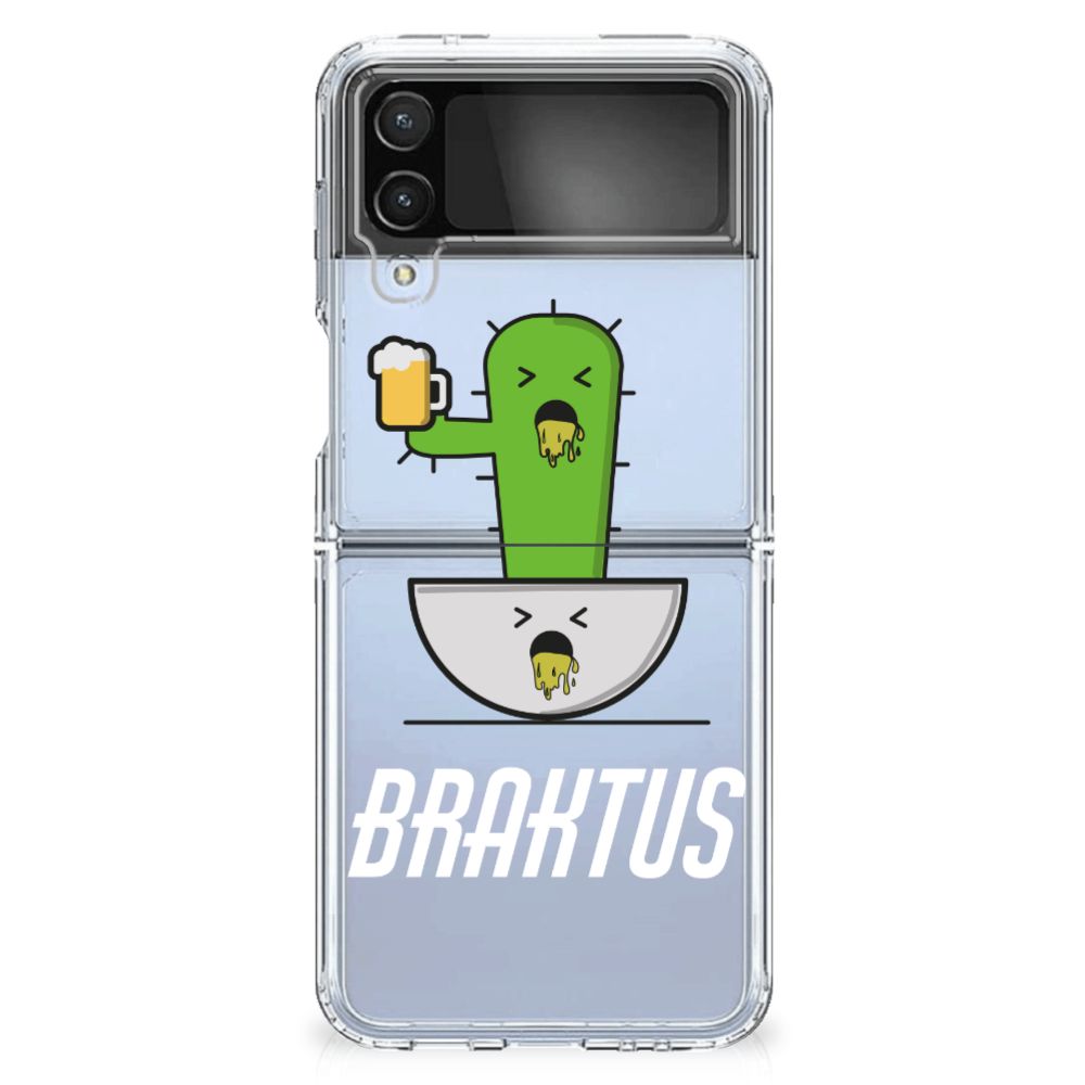 Samsung Galaxy Z Flip 4 Telefoonhoesje met Naam Braktus B2C Telecom