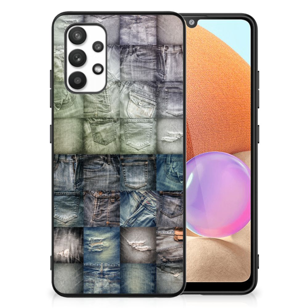 GSM Cover Samsung Galaxy A32 4G | A32 5G Enterprise Editie Spijkerbroeken B2C Telecom