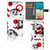 Telefoonhoesje met Naam Samsung Galaxy A53 Skull Red