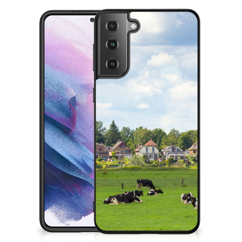 Samsung Galaxy S21 Plus Dierenprint Telefoonhoesje Koeien B2C Telecom