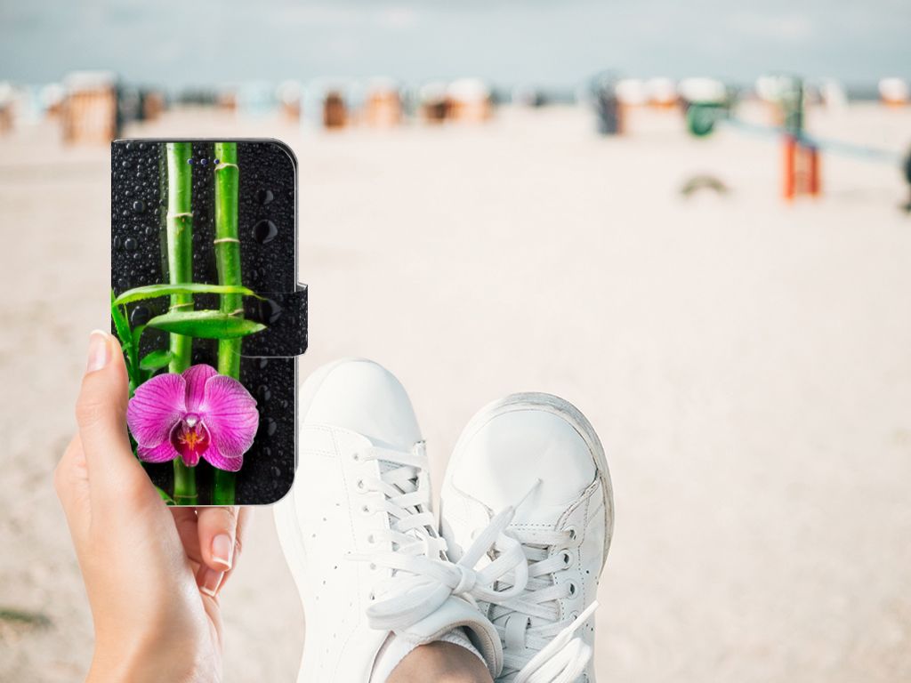 Samsung Galaxy S10e Hoesje Orchidee