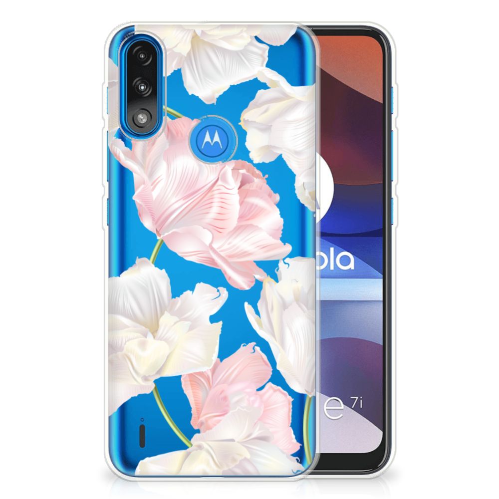 Motorola Moto E7/E7i Power TPU Case Lovely Flowers
