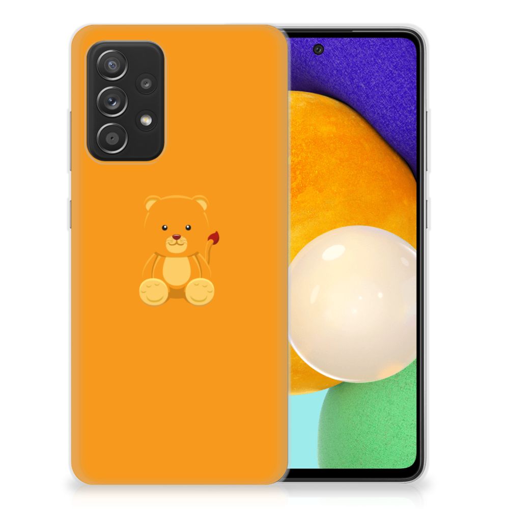 Samsung Galaxy A52 (5G/4G) Telefoonhoesje met Naam Baby Beer B2C Telecom