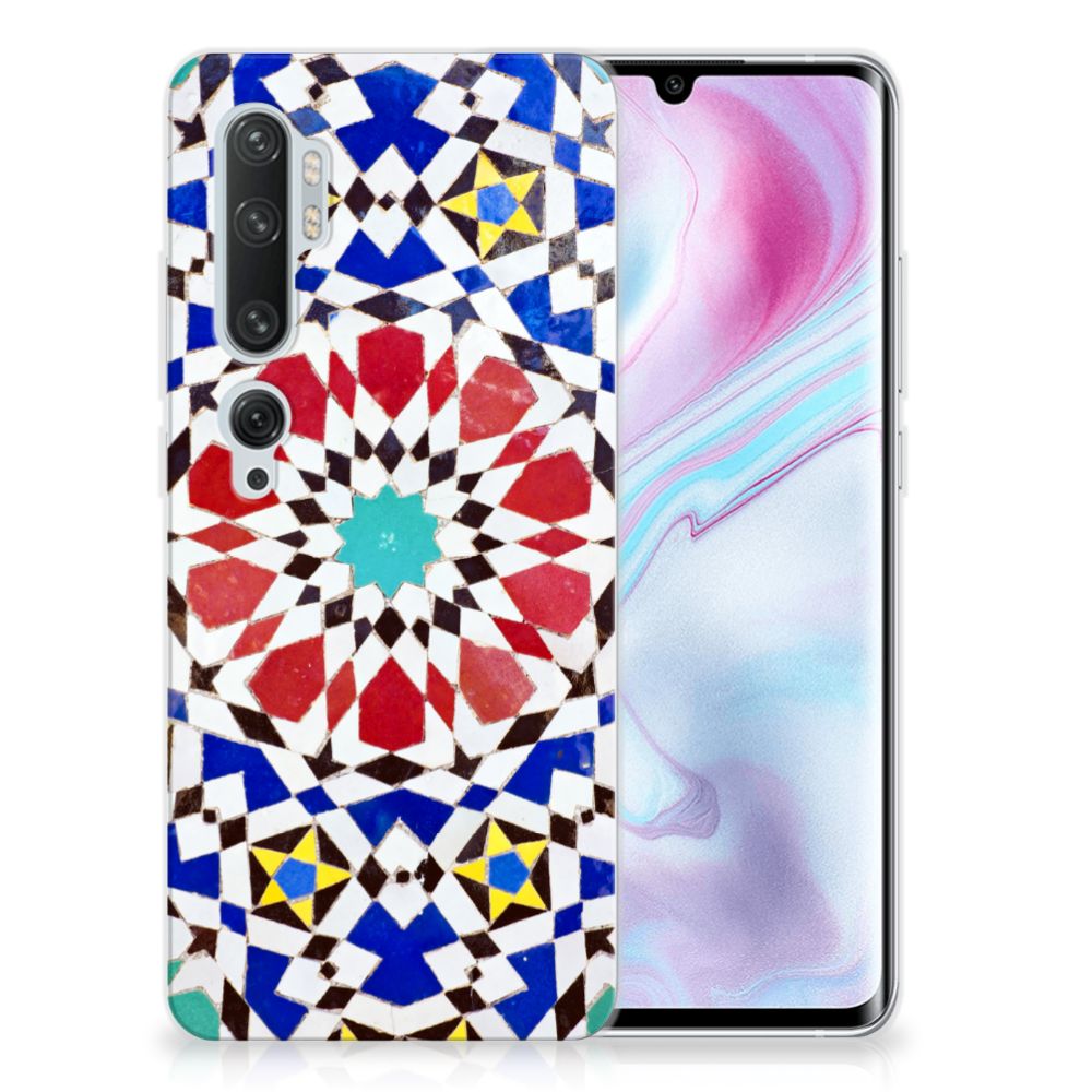 Xiaomi Mi Note 10 Pro TPU Siliconen Hoesje Mozaïek B2C Telecom