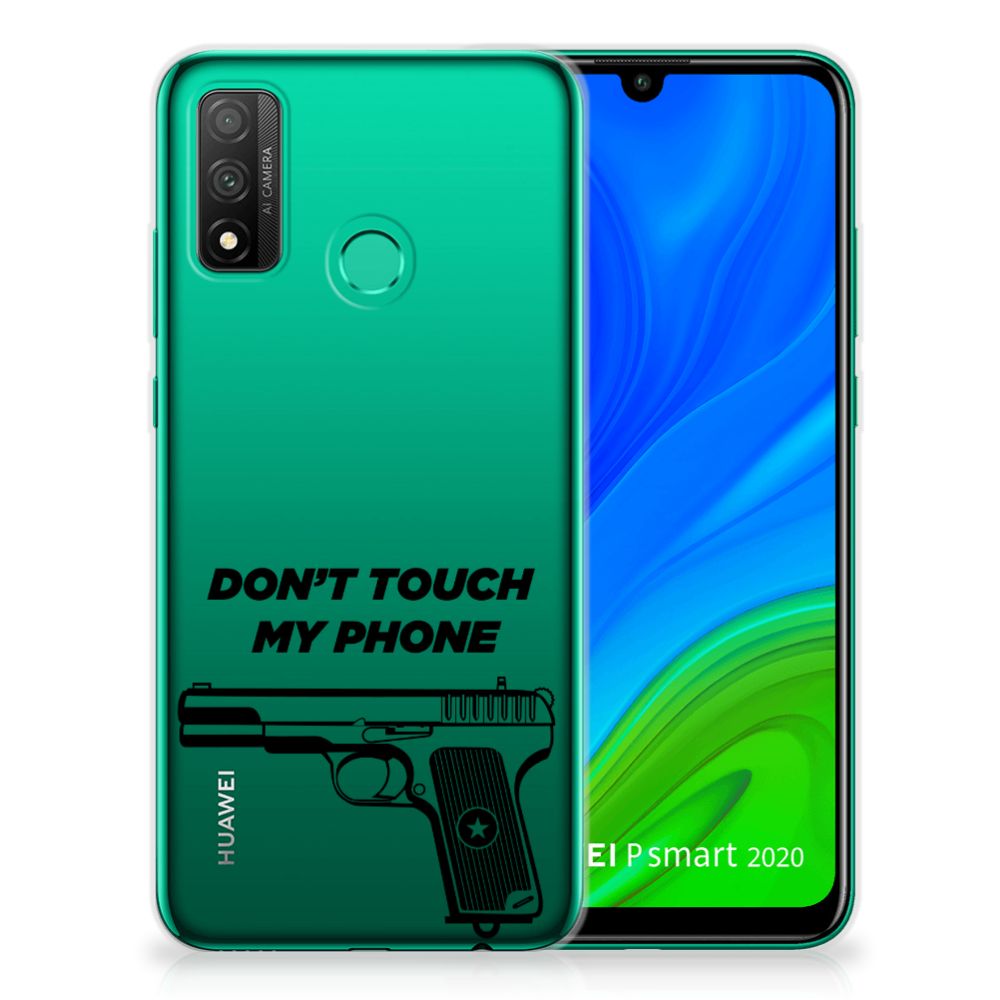Huawei P Smart 2020 Silicone-hoesje Pistol DTMP B2C Telecom