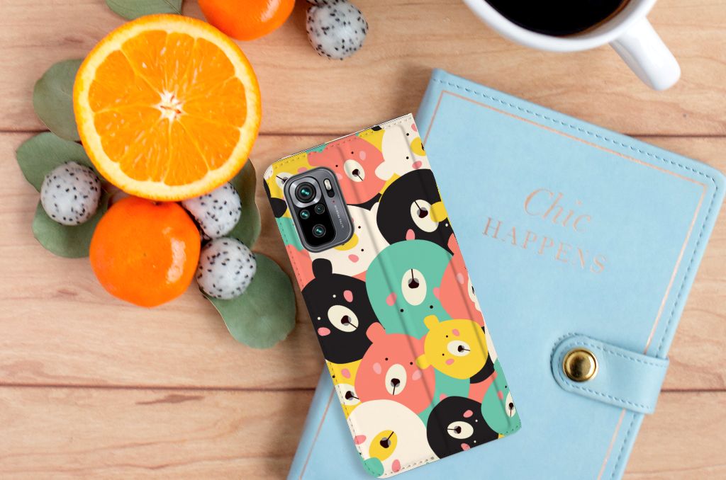 Xiaomi Redmi Note 10 4G | 10S | Poco M5s Magnet Case Bears - B2C Telecom