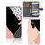 Nokia 5.3 Book Case Zwart Roze Vormen