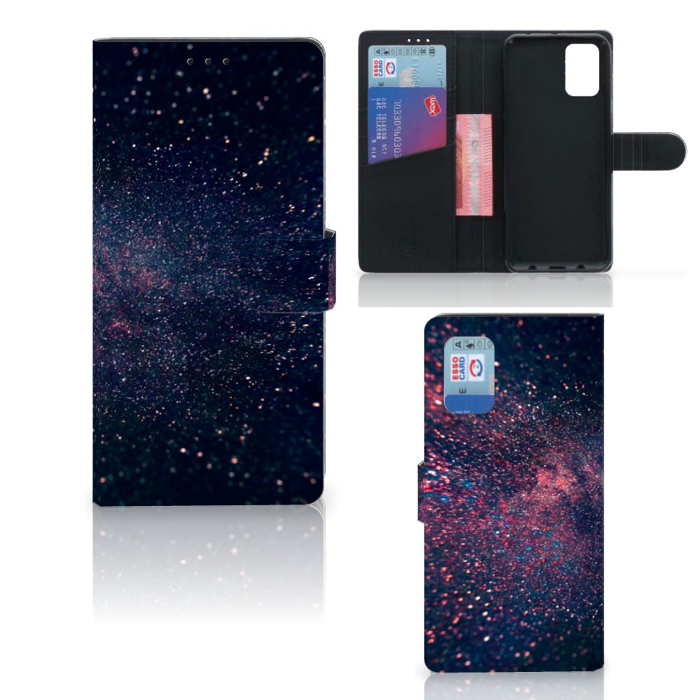 Samsung Galaxy A02s | M02s Book Case Stars